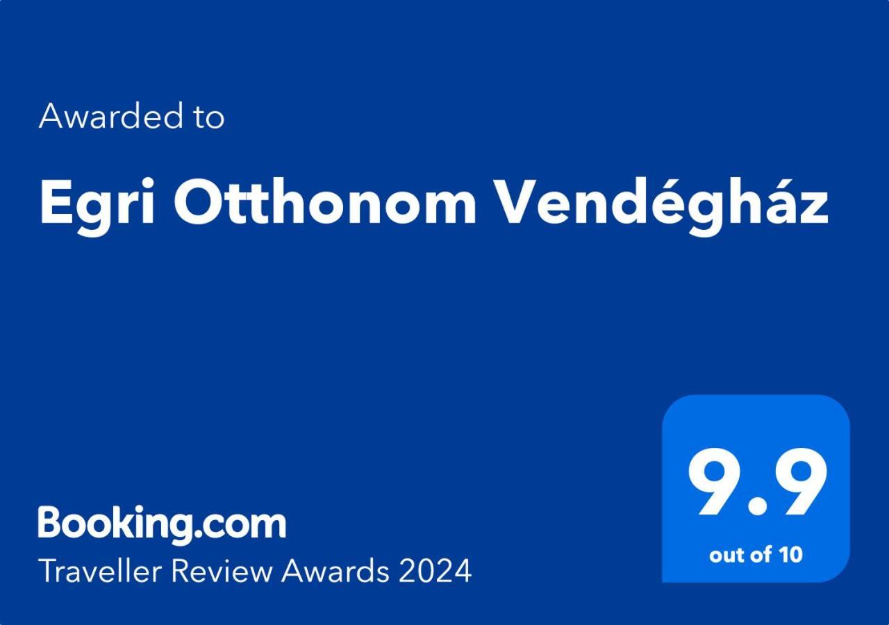 Egri Otthonom Vendeghaz 호텔 외부 사진
